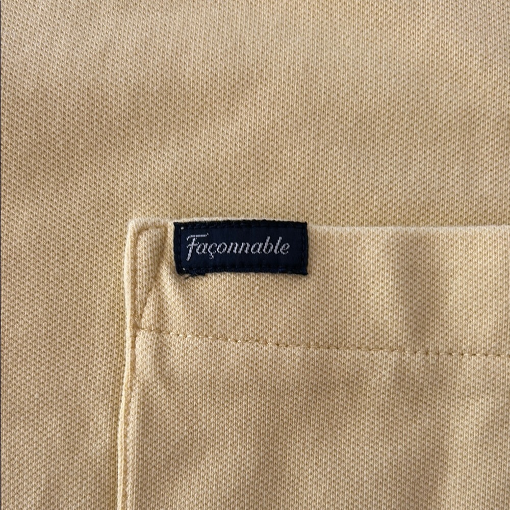 Façonnable Beige Polo Shirt